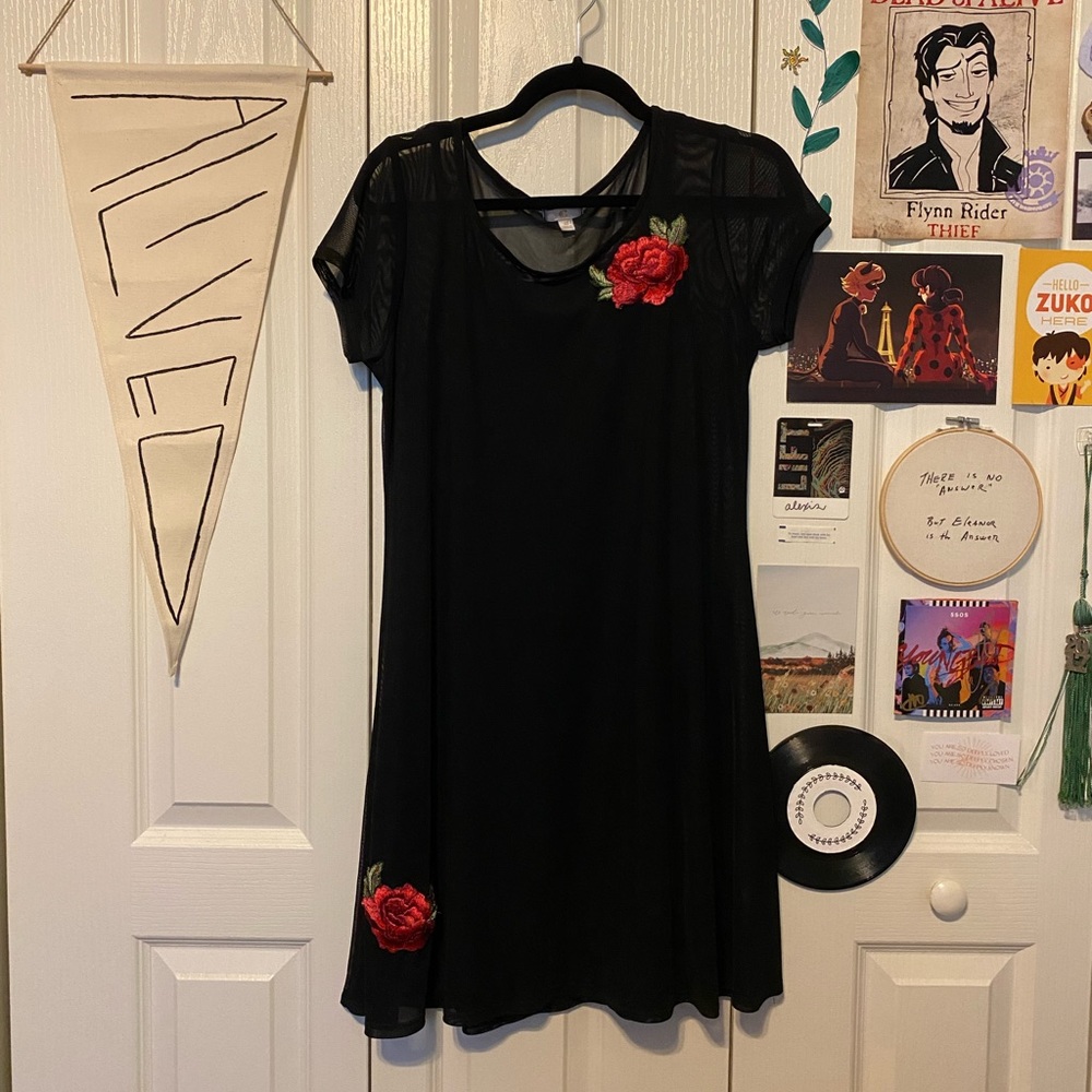 Black T-Shirt Dress